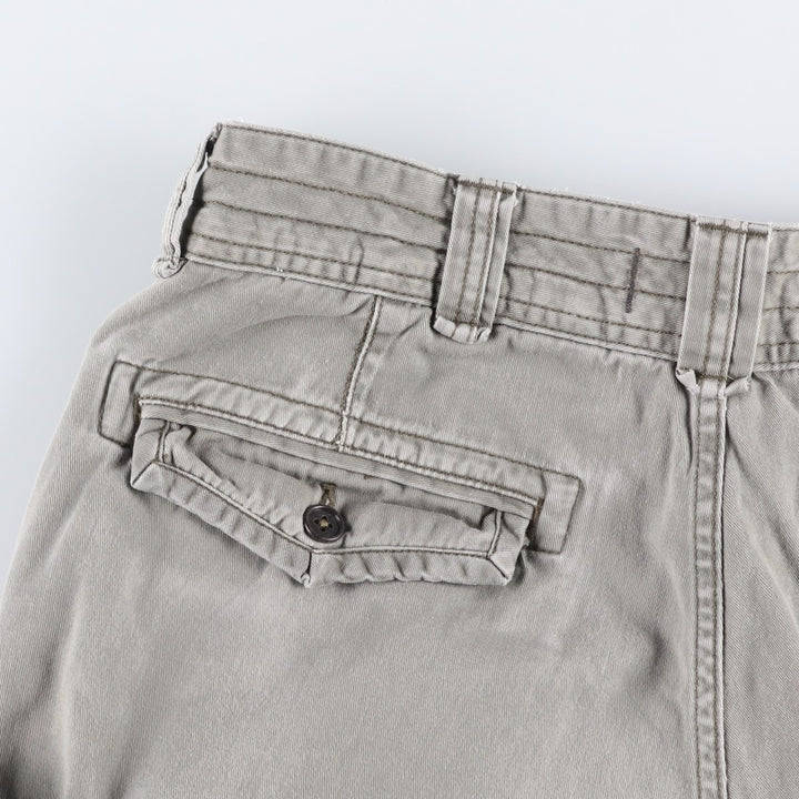 Ralph Lauren POLO by Ralph Lauren cargo shorts, short pants, men's size w34 cotton gray type Vintage Second Hand