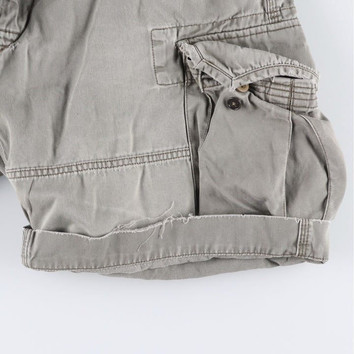 Ralph Lauren POLO by Ralph Lauren cargo shorts, short pants, men's size w34 cotton gray type Vintage Second Hand