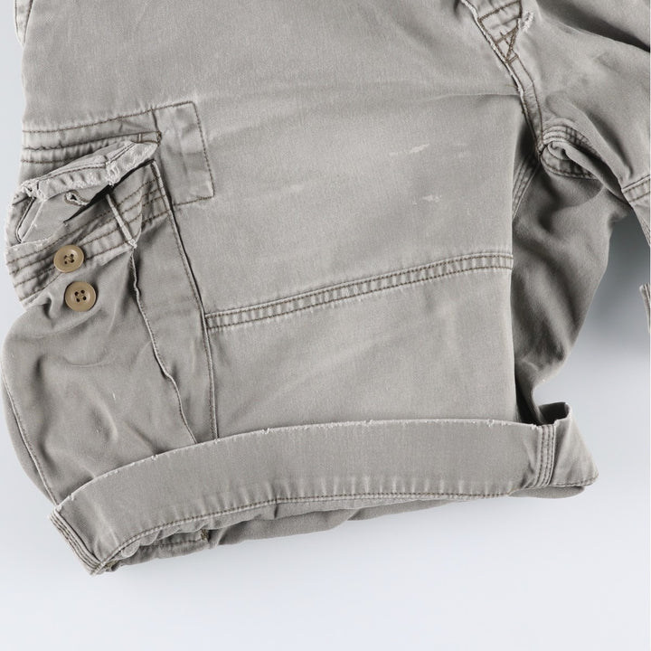 Ralph Lauren POLO by Ralph Lauren cargo shorts, short pants, men's size w34 cotton gray type Vintage Second Hand