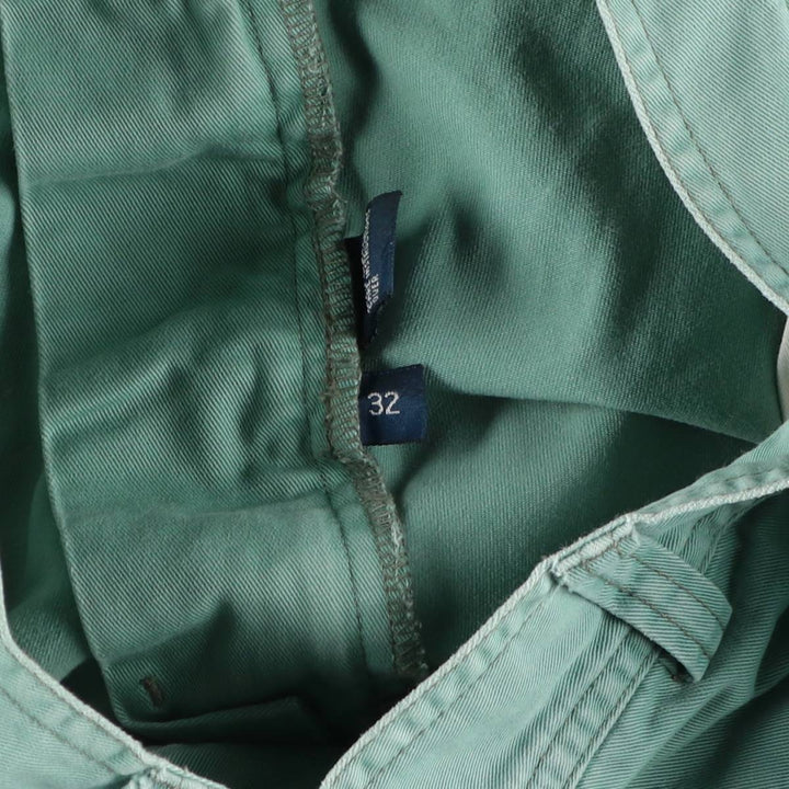 Ralph Lauren POLO by Ralph Lauren cargo shorts, short pants, men's size w34 cotton Mint green Vintage Second Hand