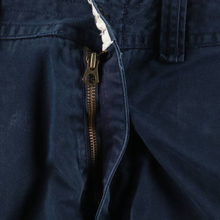 Ralph Lauren POLO by Ralph Lauren cargo shorts, short pants, men's w37 equivalent cotton navy blue type Vintage Second Hand