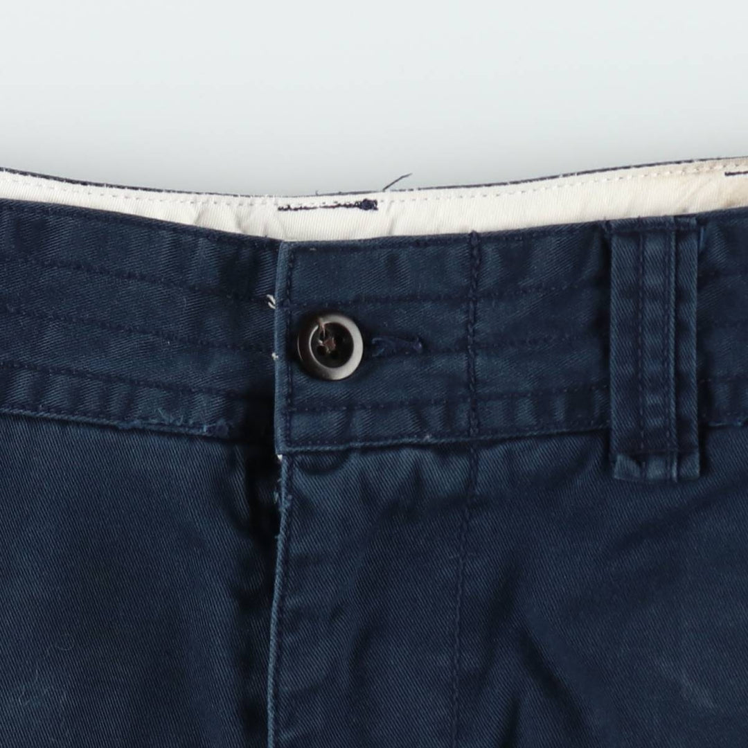Ralph Lauren POLO by Ralph Lauren cargo shorts, short pants, men's w37 equivalent cotton navy blue type Vintage Second Hand