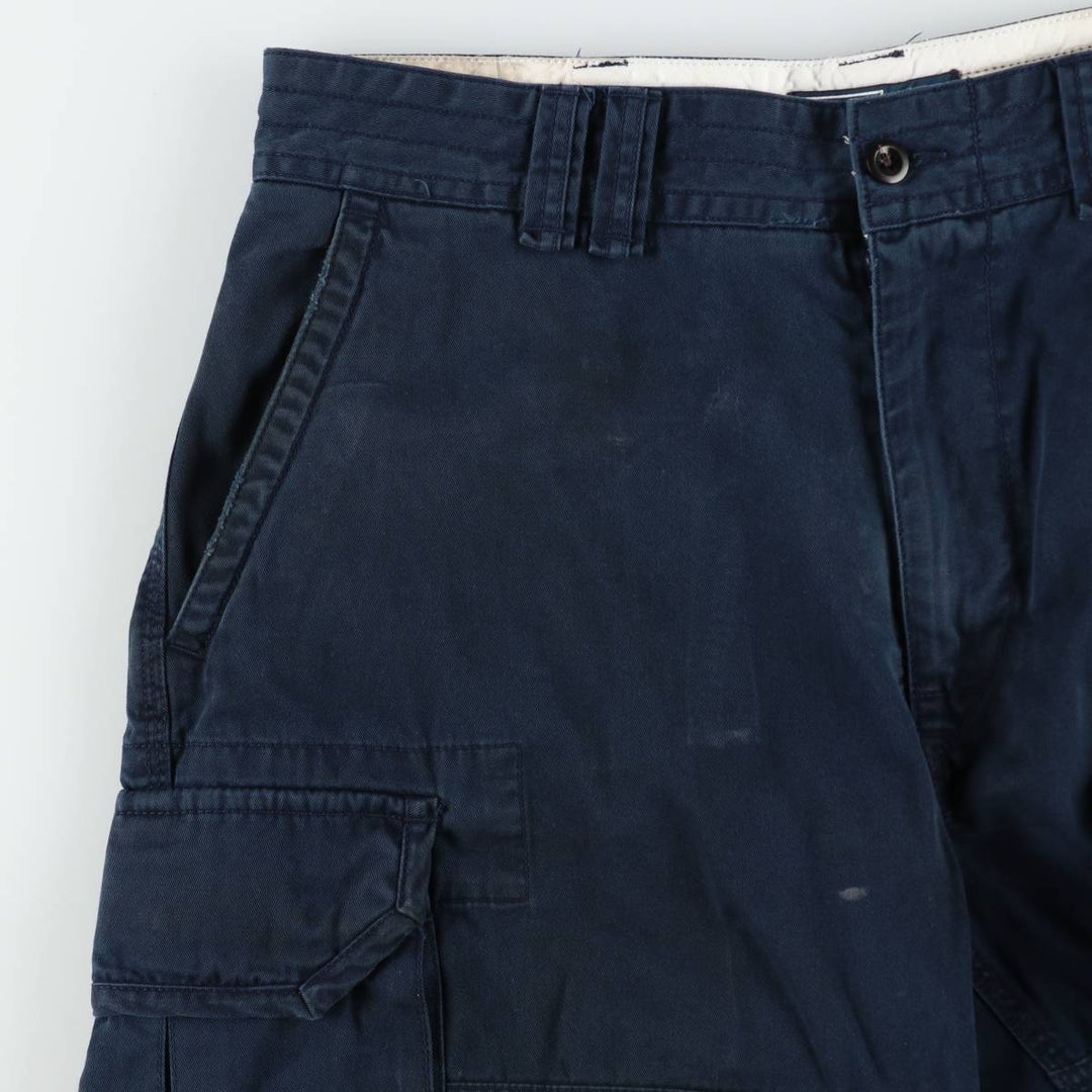 Ralph Lauren POLO by Ralph Lauren cargo shorts, short pants, men's w37 equivalent cotton navy blue type Vintage Second Hand