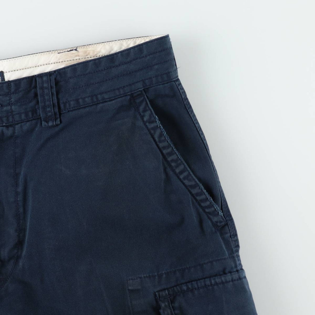 Ralph Lauren POLO by Ralph Lauren cargo shorts, short pants, men's w37 equivalent cotton navy blue type Vintage Second Hand