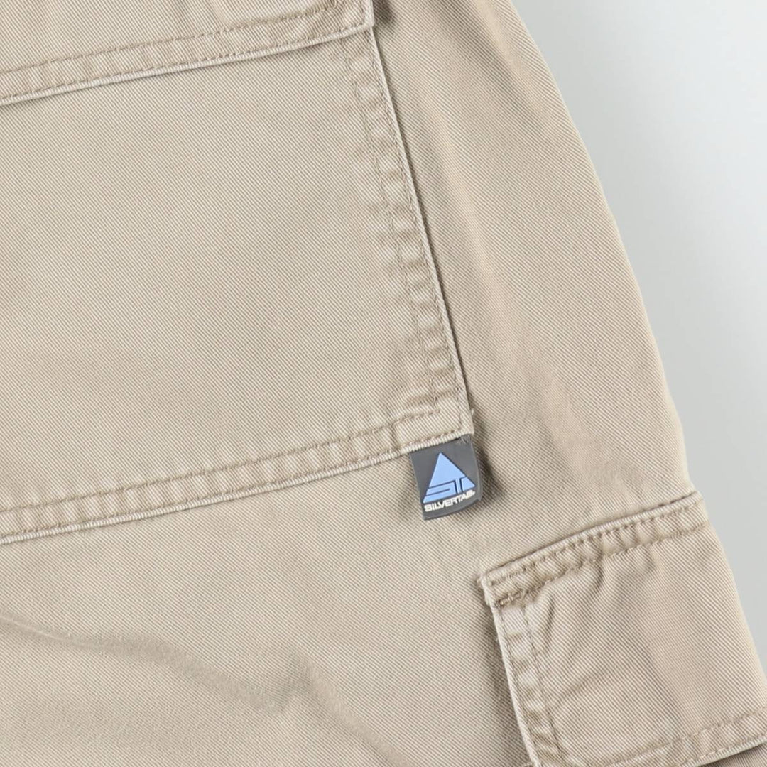 Levi's SILVER TAB Cargo Shorts, Men's Size W34 (approx.) cotton Beige type Vintage Second Hand
