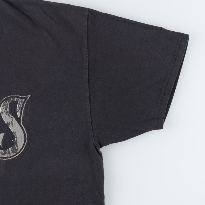 Harley-Davidson Eagle Pattern Motorcycle Bike T-shirt Men's XL cotton black type Vintage Second Hand