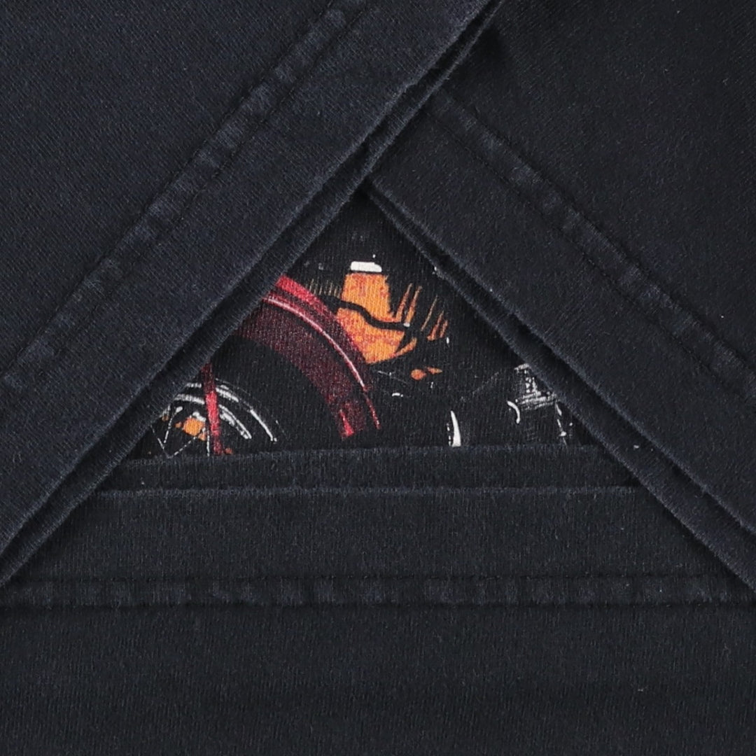 Harley-Davidson Motorcycle Bike T-shirt Made in USA Men's XL cotton black type Vintage Second Hand