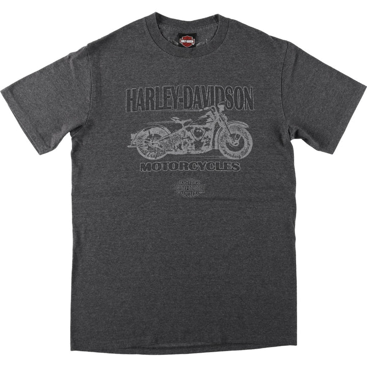 Harley-Davidson Motorcycle Bike T-shirt, Men's Medium cotton gray type Vintage Second Hand