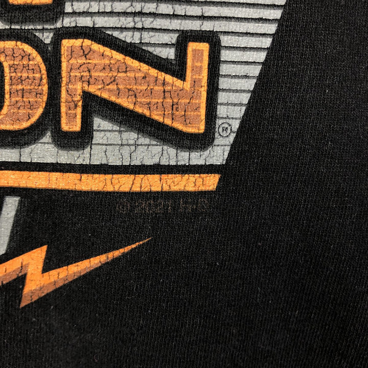 Harley-Davidson Motorcycle Bike T-shirt, Men's XL size cotton black type Vintage Second Hand