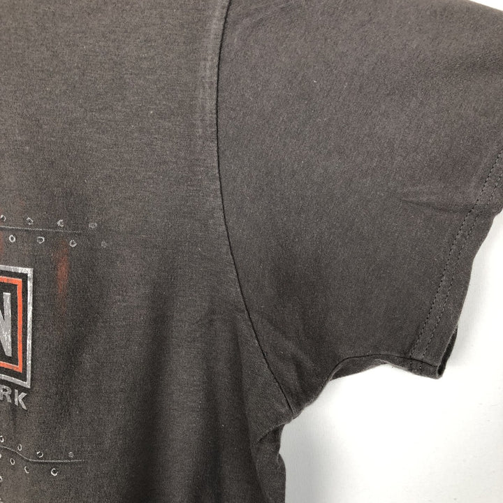 Harley-Davidson Motorcycle Bike T-shirt, Men's Size L cotton Charcoal Vintage Second Hand