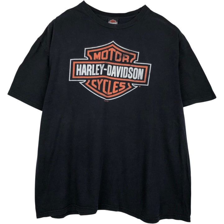 Harley-Davidson Motorcycle Bike T-shirt, Men's XXL cotton black type Vintage Second Hand