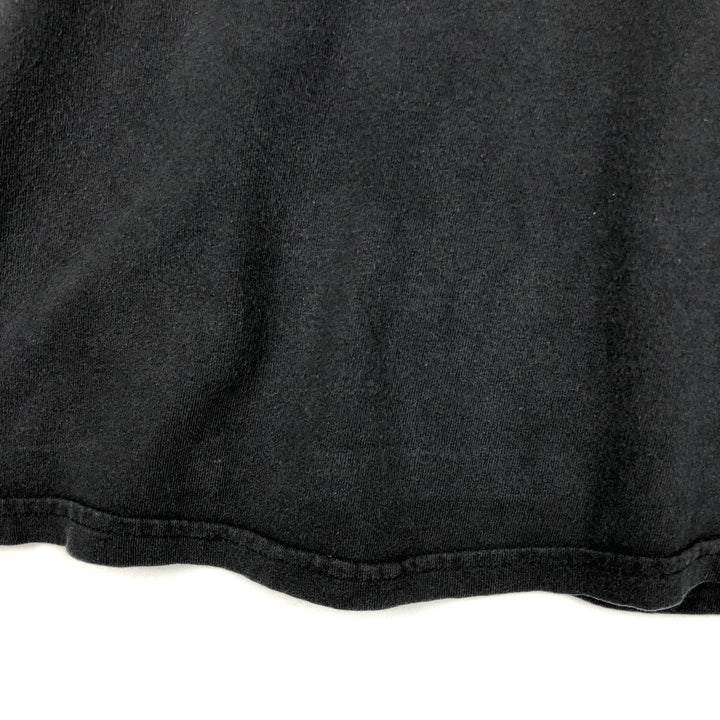 Harley-Davidson Skull Pattern Motorcycle Bike T-shirt Men's L size cotton black type Vintage Second Hand