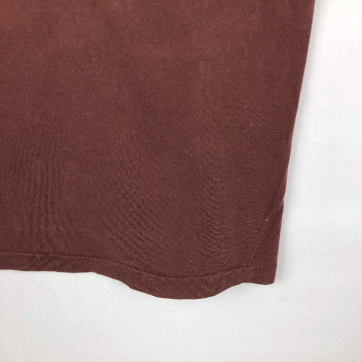 00'S Harley-Davidson Motorcycle Bike T-shirt Men's XL size unclear burgundy type Vintage Second Hand