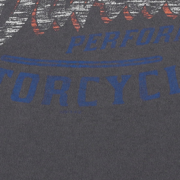 Harley-Davidson Motorcycle Bike T-shirt, Men's XL size cotton Charcoal Vintage Second Hand