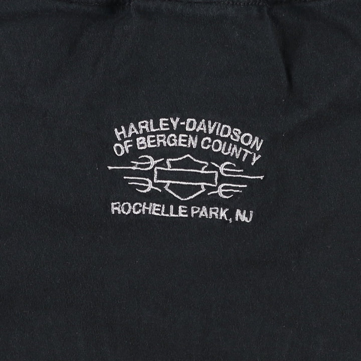 Harley-Davidson Motorcycle Bike T-shirt, Men's XL size cotton black type Vintage Second Hand