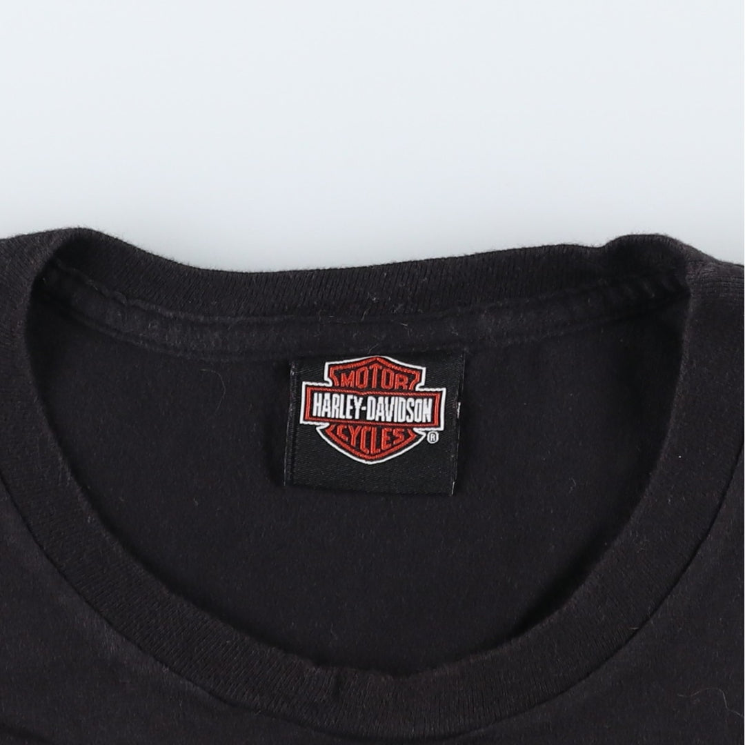 Harley-Davidson Motorcycle Bike T-shirt, Men's Medium unclear black type Vintage Second Hand