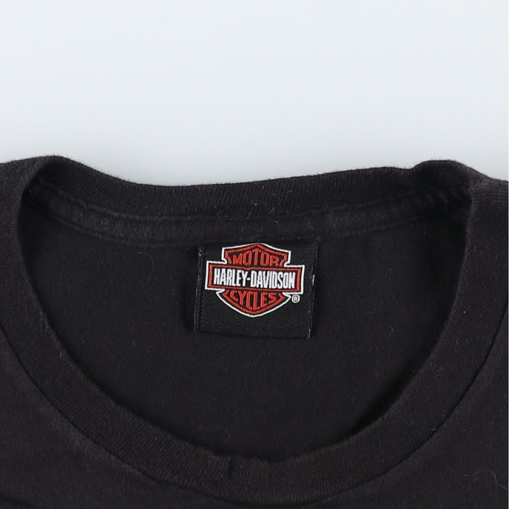 Harley-Davidson Motorcycle Bike T-shirt, Men's Medium unclear black type Vintage Second Hand