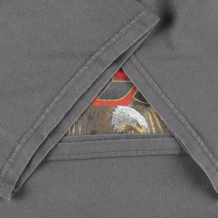 Harley-Davidson Eagle Pattern Motorcycle Bike T-shirt Men's XL unclear gray type Vintage Second Hand