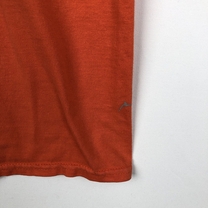 Harley-Davidson Skull Pattern Skull Wing Fire Pattern Motorcycle Bike T-Shirt, Men's Size M (approx.) unclear orange type Vintage Second Hand
