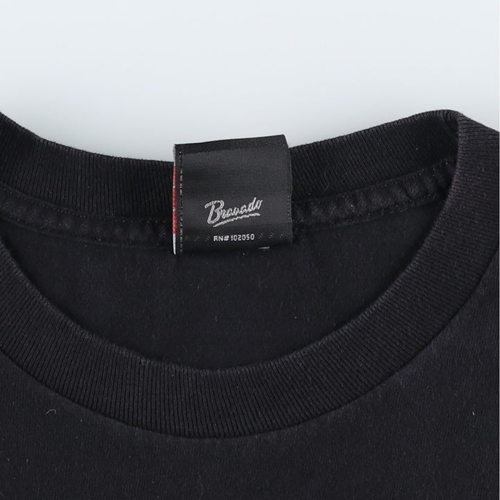 Harley-Davidson Motorcycle Bike T-shirt, Men's Size L unclear black type Vintage Second Hand