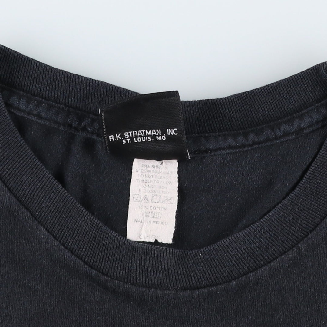 Harley-Davidson Motorcycle Bike T-shirt, Men's Size L cotton black type Vintage Second Hand