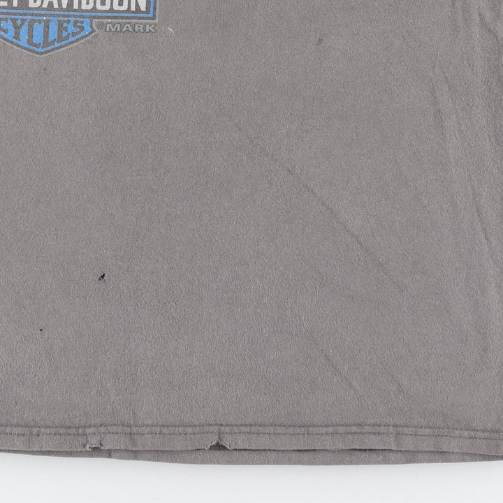 Harley-Davidson Pin-up Girl Motorcycle Bike T-shirt, Men's XL cotton gray type Vintage Second Hand