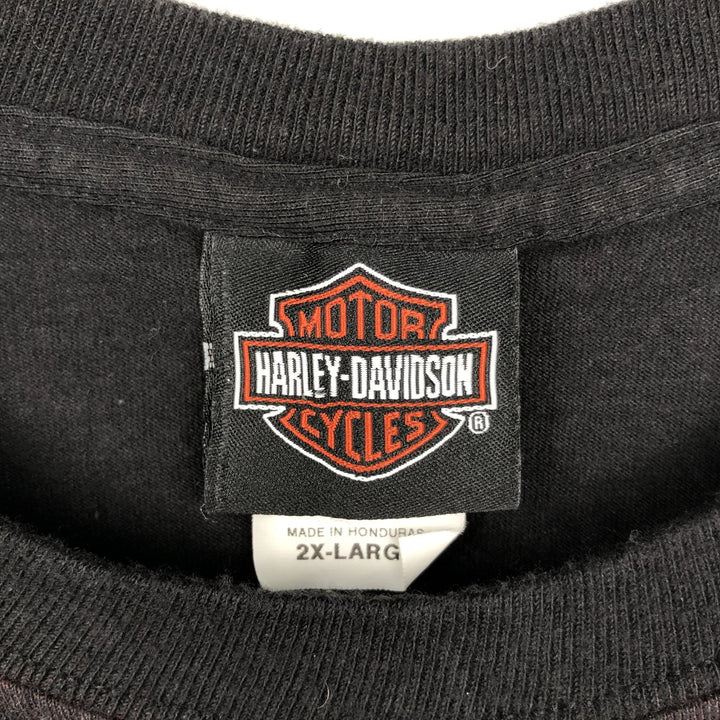 Harley-Davidson Motorcycle Bike T-shirt, Men's XXL cotton black type Vintage Second Hand