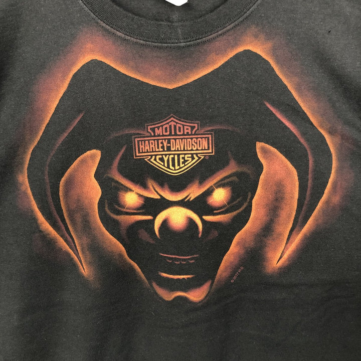 Harley-Davidson Motorcycle Bike T-shirt, Men's XXL cotton black type Vintage Second Hand