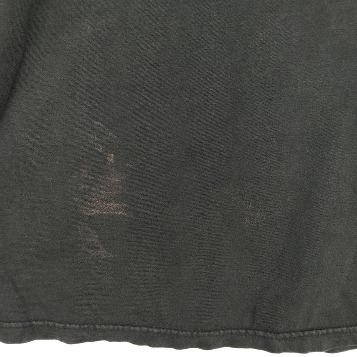 00'S Harley-Davidson Fire Pattern Motorcycle Bike T-Shirt Made in USA Men's XL cotton black type Vintage Second Hand