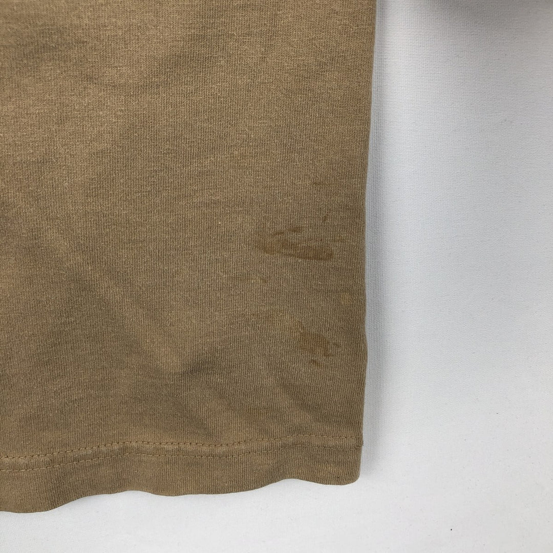 Harley-Davidson Eagle Pattern Motorcycle Bike T-shirt Made in USA Men's XXL cotton Beige type Vintage Second Hand