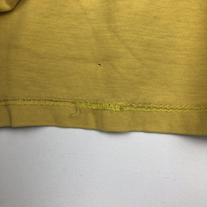 00'S Harley Davidson Eagle Pattern Fire Pattern Motorcycle Bike T-shirt Made in USA Men's L size cotton yellow type Vintage Second Hand