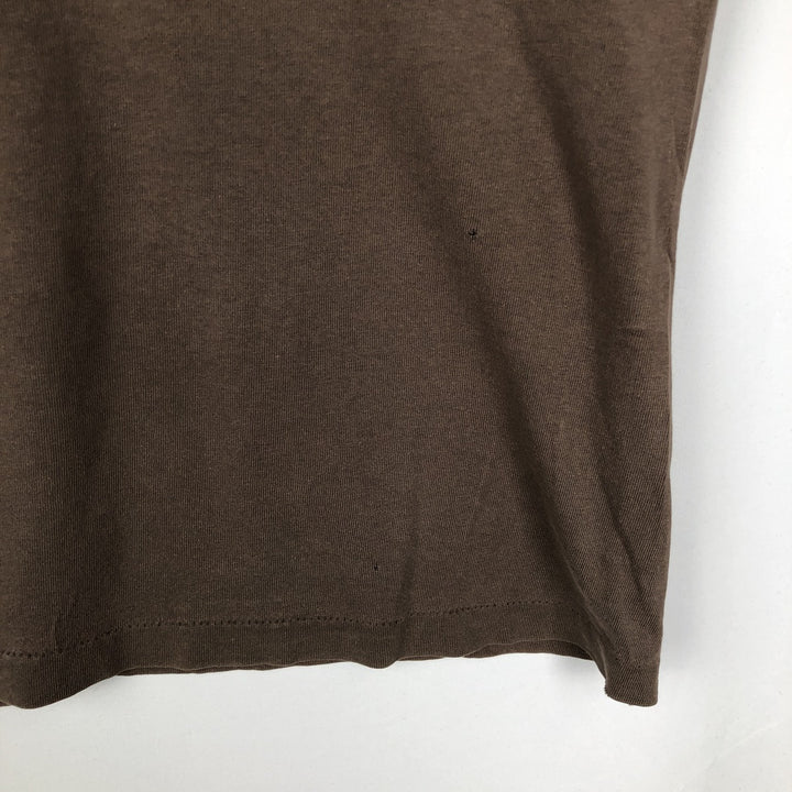 ~90'S Harley-Davidson Skull Pattern Motorcycle T-Shirt, Made in USA, Men's XL (approx.) cotton brown type Vintage Second Hand