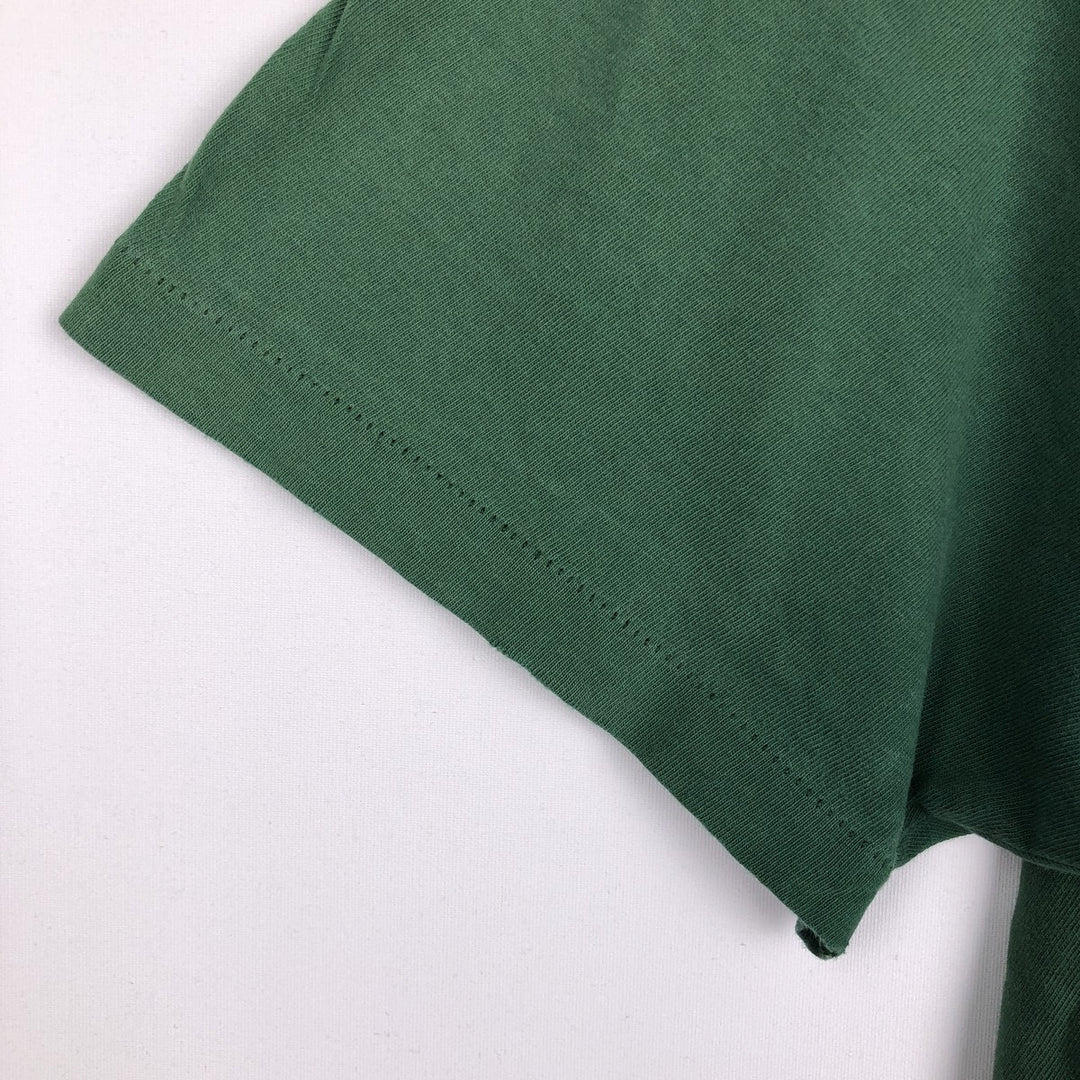 ~90'S Harley-Davidson Eagle Pattern Motorcycle T-Shirt, Made in USA, Men's XL (approx.) cotton green type Vintage Second Hand