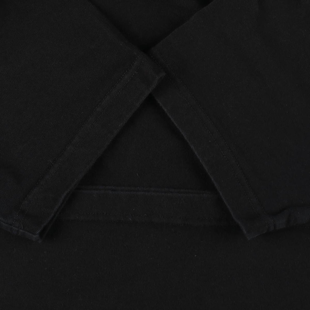 3SIXTEEN Plain Pocket T-Shirt, Made in USA, Men's XL equivalent, Vintage cotton black type Vintage Second Hand
