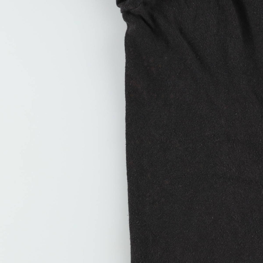 90'S Screen Stars Plain Pocket T-Shirt, Made in USA, Men's Size L (Equivalent), Vintage cotton black type Vintage Second Hand