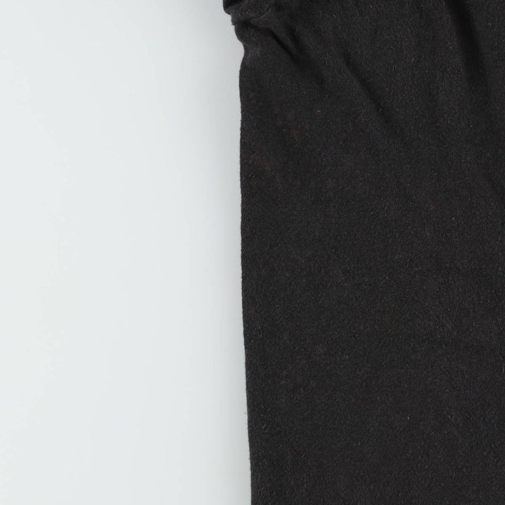 90'S Screen Stars Plain Pocket T-Shirt, Made in USA, Men's Size L (Equivalent), Vintage cotton black type Vintage Second Hand