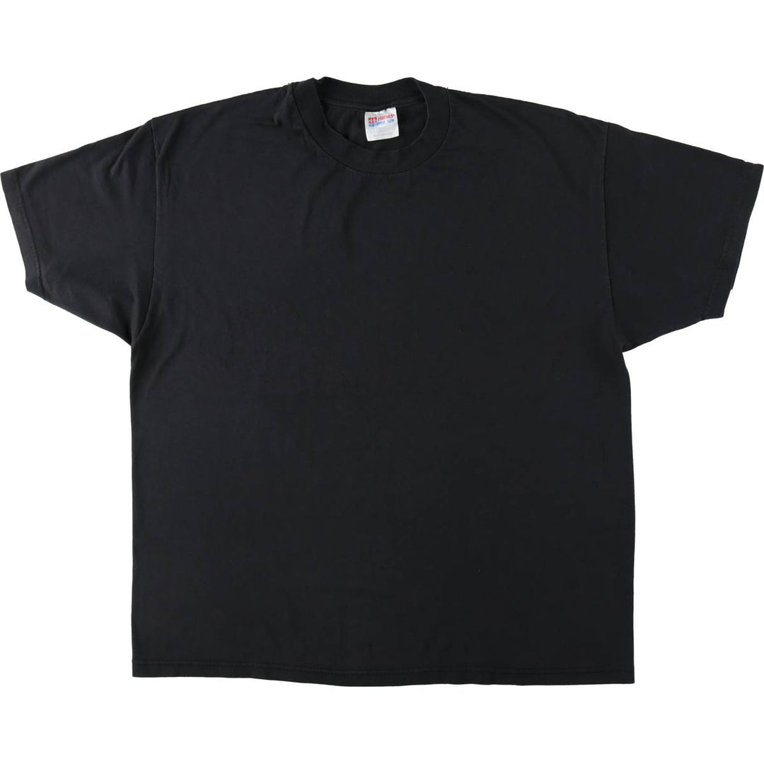 00'S Hanes HEAVYWEIGHT 50 cotton black type Vintage Second Hand