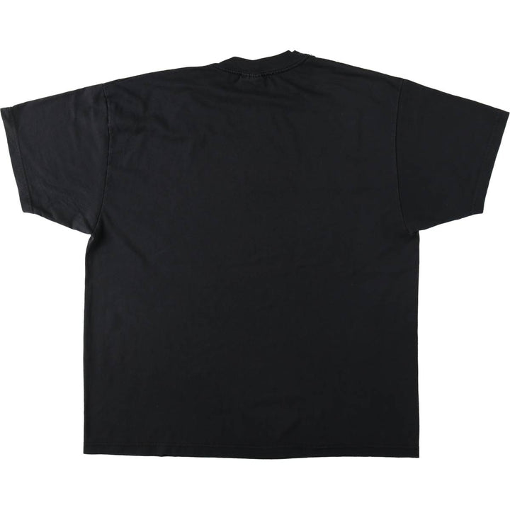 00'S Hanes HEAVYWEIGHT 50 cotton black type Vintage Second Hand
