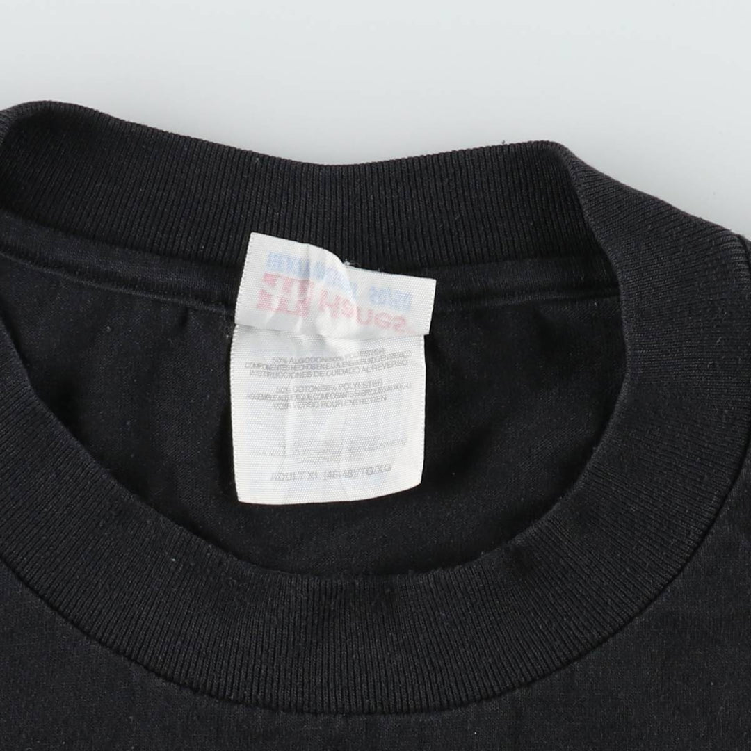 00'S Hanes HEAVYWEIGHT 50 cotton black type Vintage Second Hand