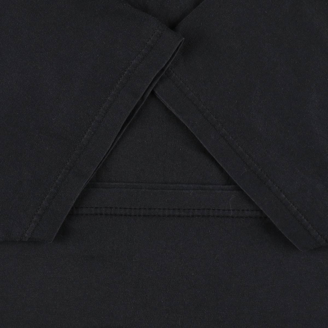 00'S Hanes HEAVYWEIGHT 50 cotton black type Vintage Second Hand