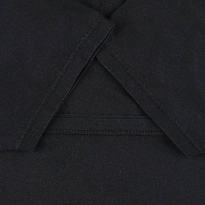00'S Hanes HEAVYWEIGHT 50 cotton black type Vintage Second Hand