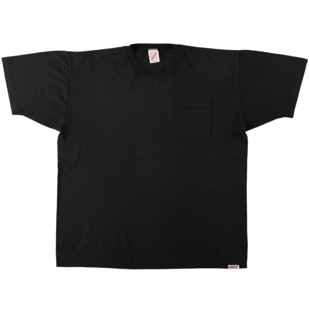 80s-90'S Jerseys Jerzees 50 cotton black type Vintage Second Hand