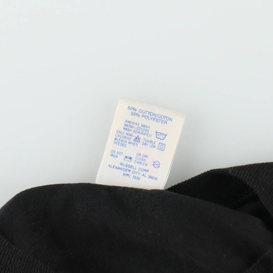 80s-90'S Jerseys Jerzees 50 cotton black type Vintage Second Hand