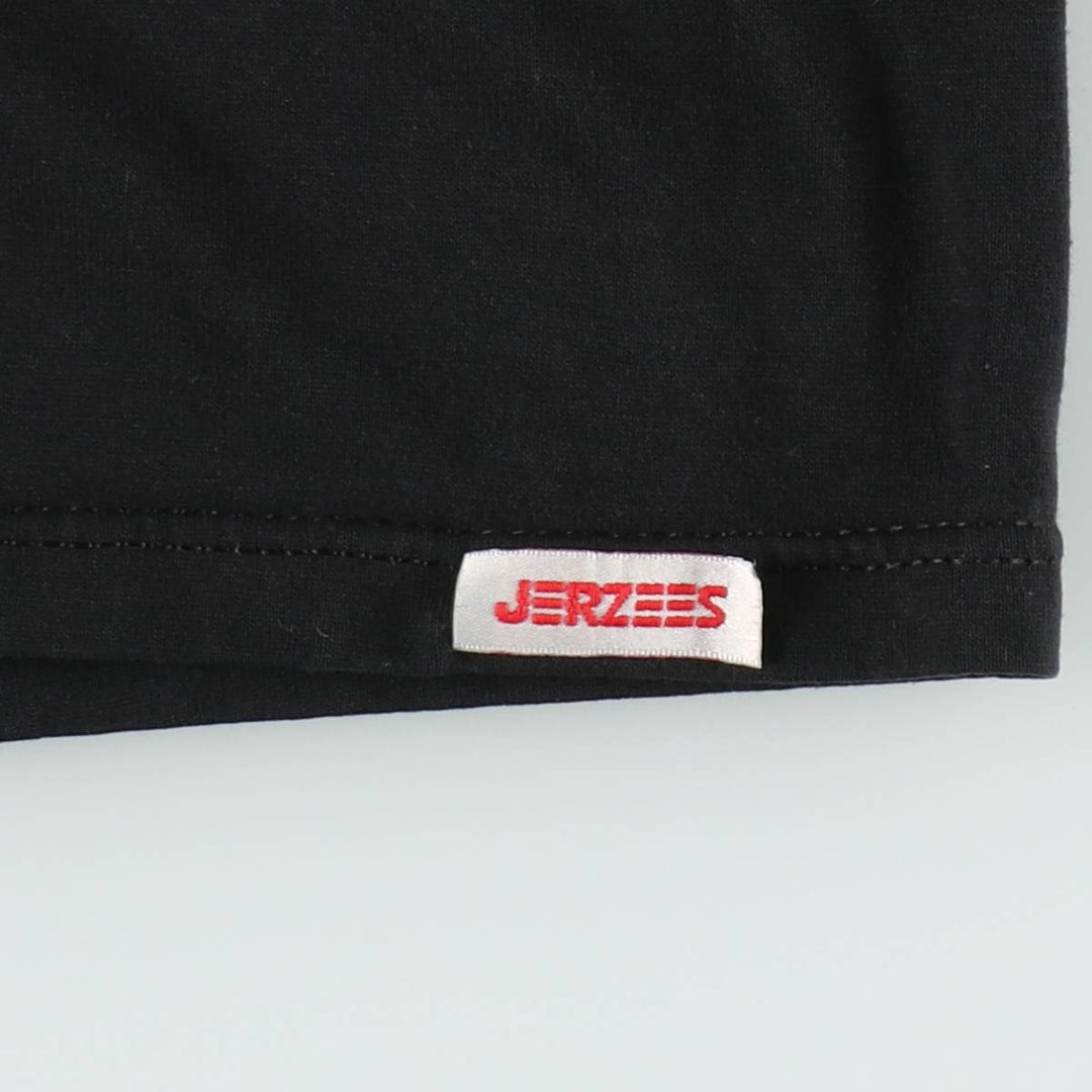 80s-90'S Jerseys Jerzees 50 cotton black type Vintage Second Hand