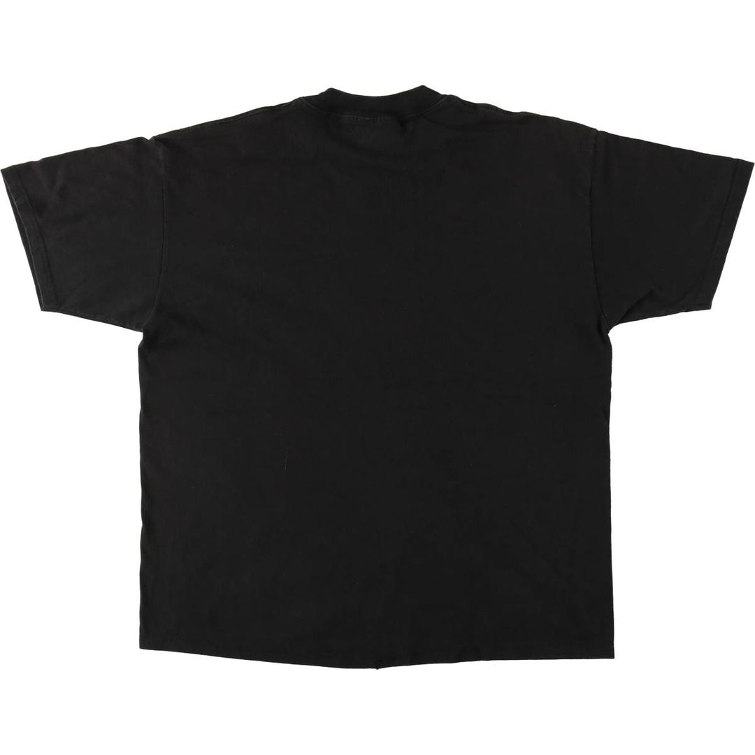 90'S Lee Plain T-shirt Made in USA Men's L Vintage cotton black type Vintage Second Hand