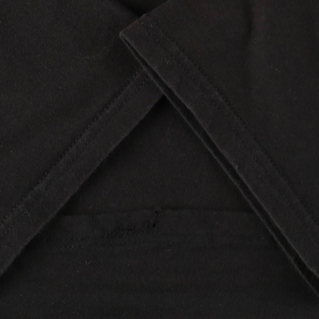 90'S Lee Plain T-shirt Made in USA Men's L Vintage cotton black type Vintage Second Hand