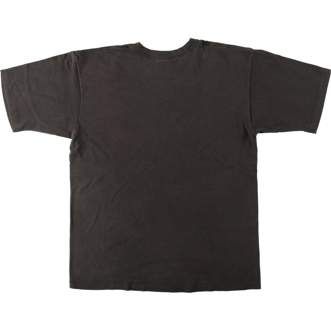 90'S GAP Old Gap Plain T-Shirt Made in USA Men's XL equivalent Vintage cotton Charcoal Vintage Second Hand