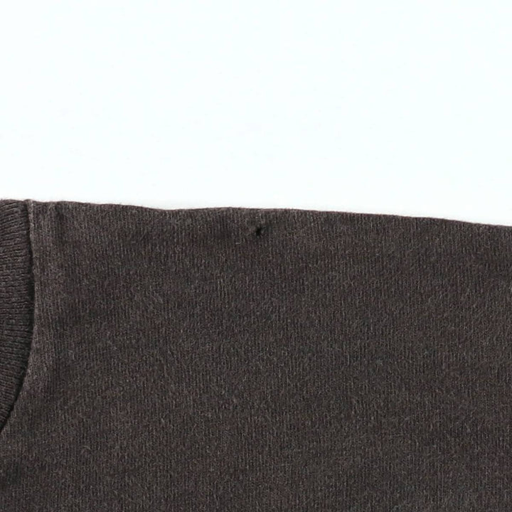 90'S GAP Old Gap Plain T-Shirt Made in USA Men's XL equivalent Vintage cotton Charcoal Vintage Second Hand