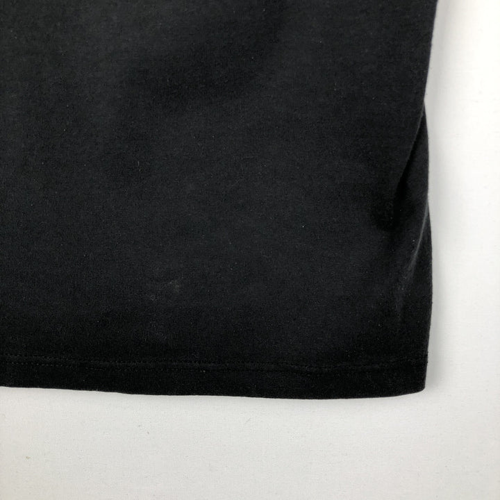 90'S Jerzees Motorcycle T-Shirt, Made in USA, Men's XL equivalent, Vintage cotton black type Vintage Second Hand