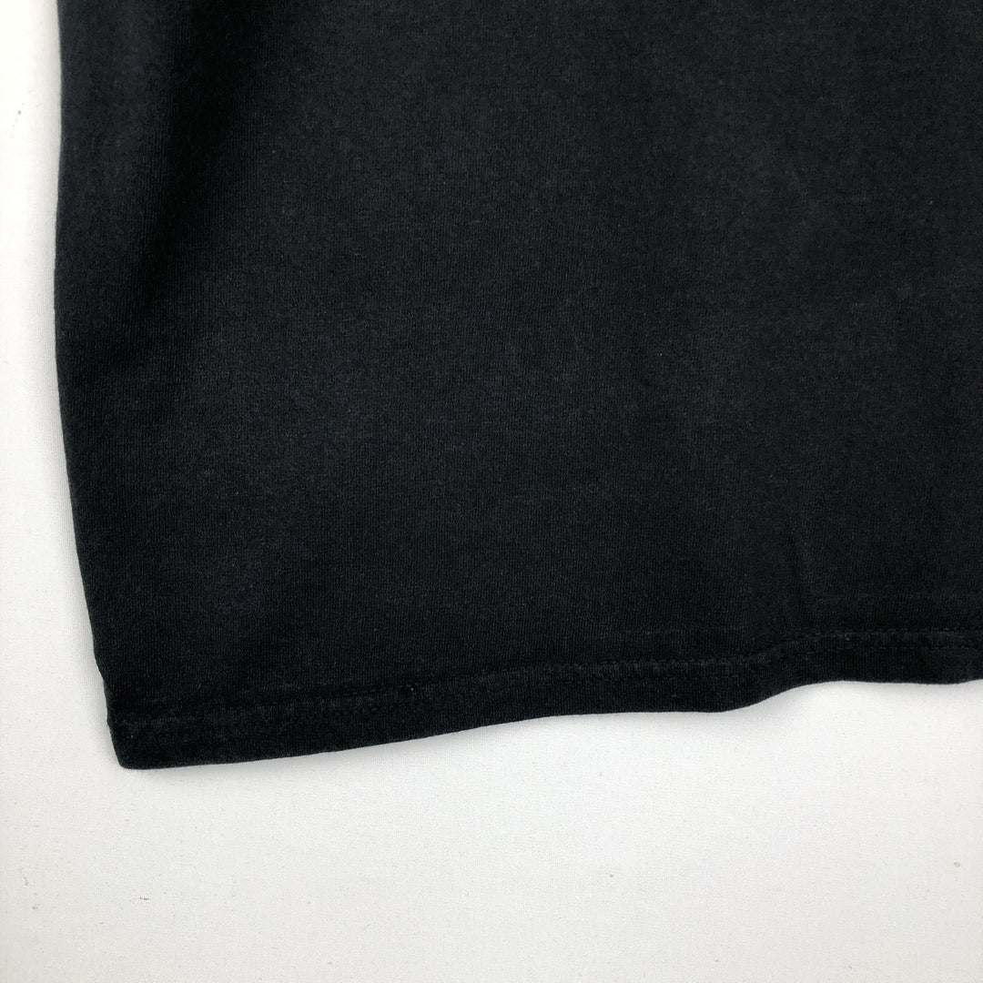 Hanes HEAVYWEIGHT Fire Pattern EASYRIDERS Motorcycle T-Shirt, Men's XL (approx.) cotton black type Vintage Second Hand